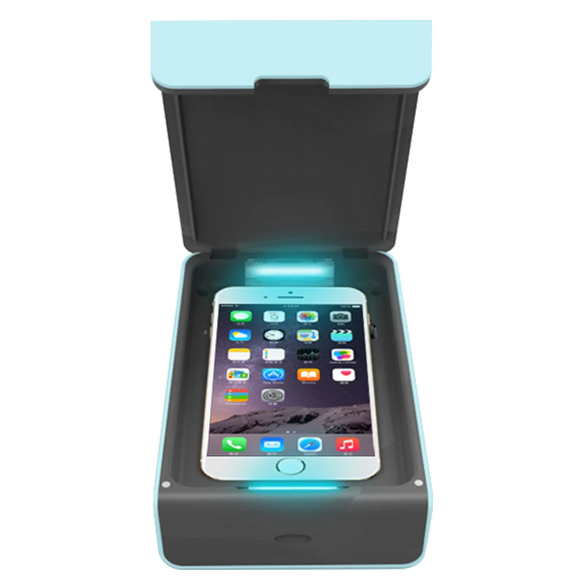 UV Sterilizer Box Multi-Function Ultraviolet Cellphone Sterilizer Box Portable Dual UV Light Disinfection Boxes With USB Cable
UV Sterilizer Box Multi-Function Ultraviolet Cellphone Sterilizer Box Portable Dual UV Light Disinfection Boxes With USB Cable