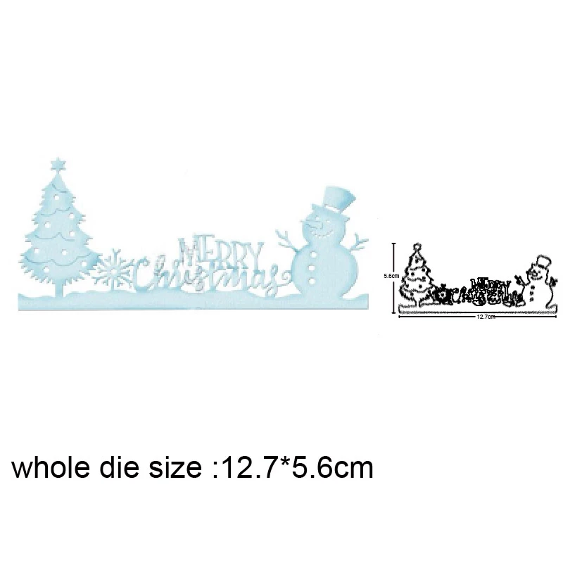 Merry Christmas Snowman Tree Border Metal Cutting Dies Stencil dies For Scrapbooking dies DIY Paper Card Decor Embossing Die Cut
Merry Christmas Snowman Tree Border Metal Cutting Dies Stencil dies For Scrapbooking dies DIY Paper Card Decor Embossing Die Cut