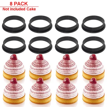 8pcs Cake Mold Mousse Circle Cutter Decorating Tool Round Shape French Dessert DIY Perforate Ring Non Stick Bakeware Tart CSV
8pcs Cake Mold Mousse Circle Cutter Decorating Tool Round Shape French Dessert DIY Perforate Ring Non Stick Bakeware Tart CSV