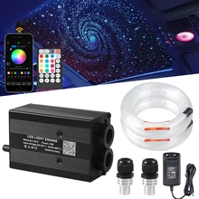 12W Double Heads Car Roof Twinkle Ceiling RGBW Light Engine Kit With Music Sound/App/Remote Control For DIY Starry Decorat
12W Double Heads Car Roof Twinkle Ceiling RGBW Light Engine Kit With Music Sound/App/Remote Control For DIY Starry Decorat