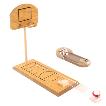 Mini Desktop Bowling Toy and Basketball Game Throwing Ball Desktop Game Set Interactive Educational Toy Wooden Shooting Toy
Mini Desktop Bowling Toy and Basketball Game Throwing Ball Desktop Game Set Interactive Educational Toy Wooden Shooting Toy