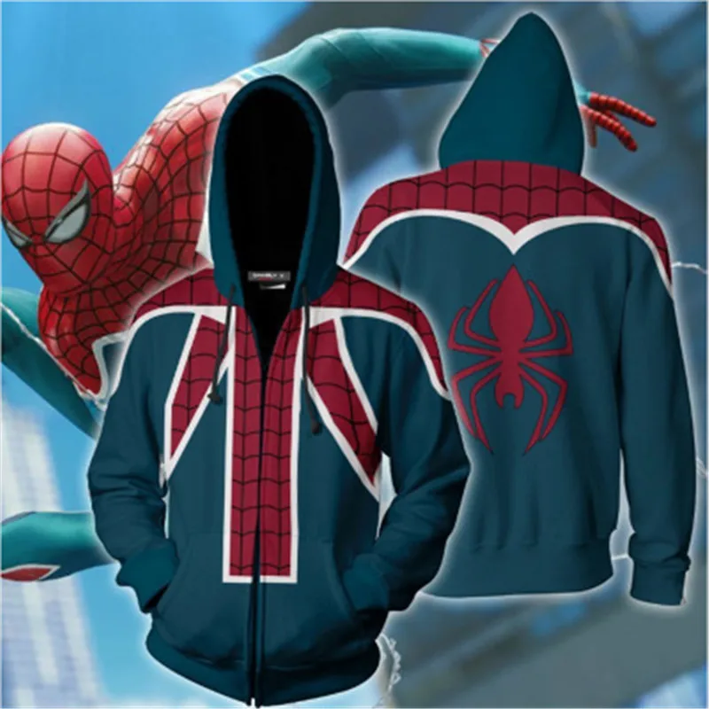 spider man ps4 hoodie suit