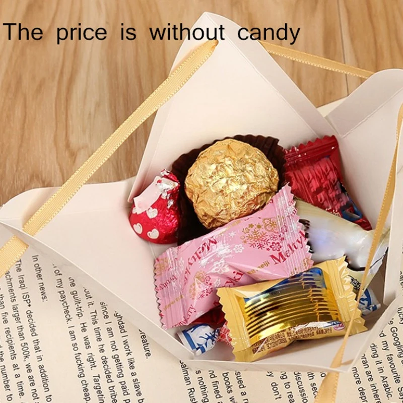candy box wedding favors party supplies paper gift boxes with