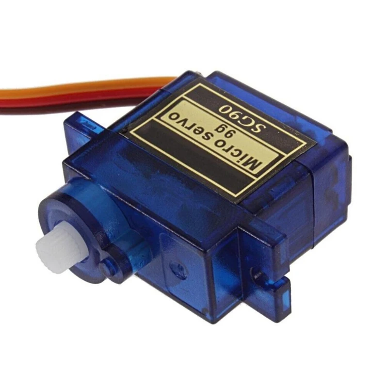 R58A 2Pieces SG90 9G Micro Servo Motors Replacement Motor Kit for RC Helicopter Car Boat Glider Robot Arm Control with | Электроника