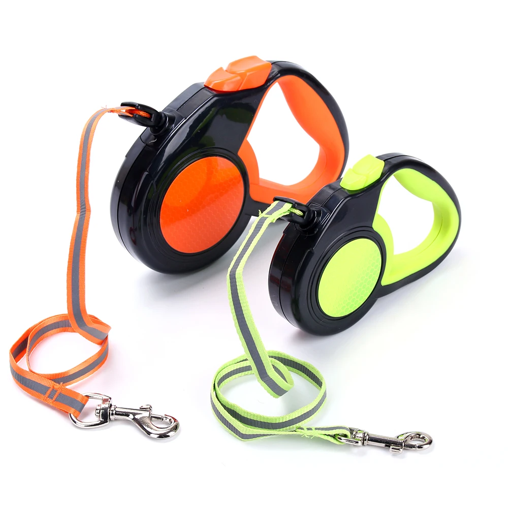 Pet Dog Automatic Retractable Leashes ABS Nylon Walking Night Running Reflective for Leads Leash Small Medium Dogs 3/5/8M Length
Pet Dog Automatic Retractable Leashes ABS Nylon Walking Night Running Reflective for Leads Leash Small Medium Dogs 3/5/8M Length