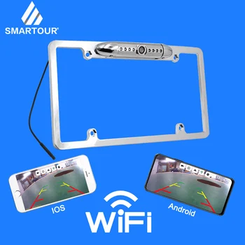 Smartour American License Plate Frame Wireless WiFi Car Camera HD Vision Parking Rear View Camera For Android IOS iPhone
Smartour American License Plate Frame Wireless WiFi Car Camera HD Vision Parking Rear View Camera For Android IOS iPhone