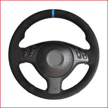 MEWANT Black Suede Car Steering Wheel Cover for BMW M Sport E46 330i 330Ci E39 540i 525i 530i M3 E46 M5 E39 Accessories
MEWANT Black Suede Car Steering Wheel Cover for BMW M Sport E46 330i 330Ci E39 540i 525i 530i M3 E46 M5 E39 Accessories
