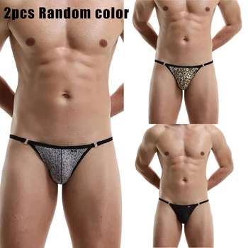 1/2PCS Men Briefs Sexy Low Rise Briefs Lingerie Thong Leopard Camouflage Underwear G-string T-Back Male Underpants
1/2PCS Men Briefs Sexy Low Rise Briefs Lingerie Thong Leopard Camouflage Underwear G-string T-Back Male Underpants