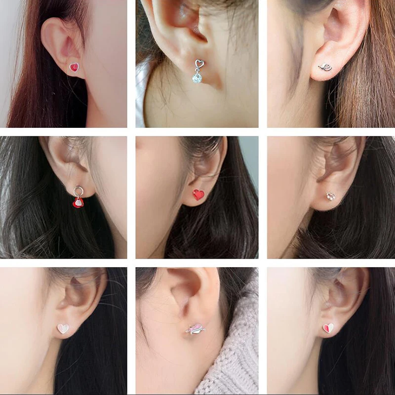 PONYKISS Trendy 925 Sterling Silver Heart Zircon variety of styles Stud Earrings woman Party Fine Jewelry Wholesale Accessory
PONYKISS Trendy 925 Sterling Silver Heart Zircon variety of styles Stud Earrings woman Party Fine Jewelry Wholesale Accessory
