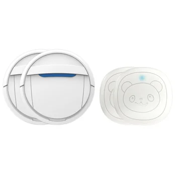 Pet Dog Training Wireless Door Bell Dog Doorbell 2 Receiver & 2 Transmitters US Plug
Pet Dog Training Wireless Door Bell Dog Doorbell 2 Receiver & 2 Transmitters US Plug