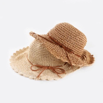 New Style CHILDREN'S Straw Hat Summer Outdoor Sun-resistant Topee Korean-style Handmade large brim hat mao zi Sun Hat
New Style CHILDREN'S Straw Hat Summer Outdoor Sun-resistant Topee Korean-style Handmade large brim hat mao zi Sun Hat