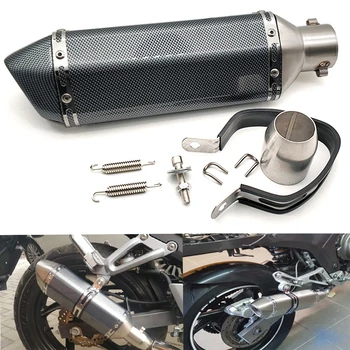 51MM Universal Motorcycle modified exhaust pipe muffler Exhaust System For Yamaha MXT850 Niken GT MXT850 Niken GT FZR 600 FZ600
51MM Universal Motorcycle modified exhaust pipe muffler Exhaust System For Yamaha MXT850 Niken GT MXT850 Niken GT FZR 600 FZ600