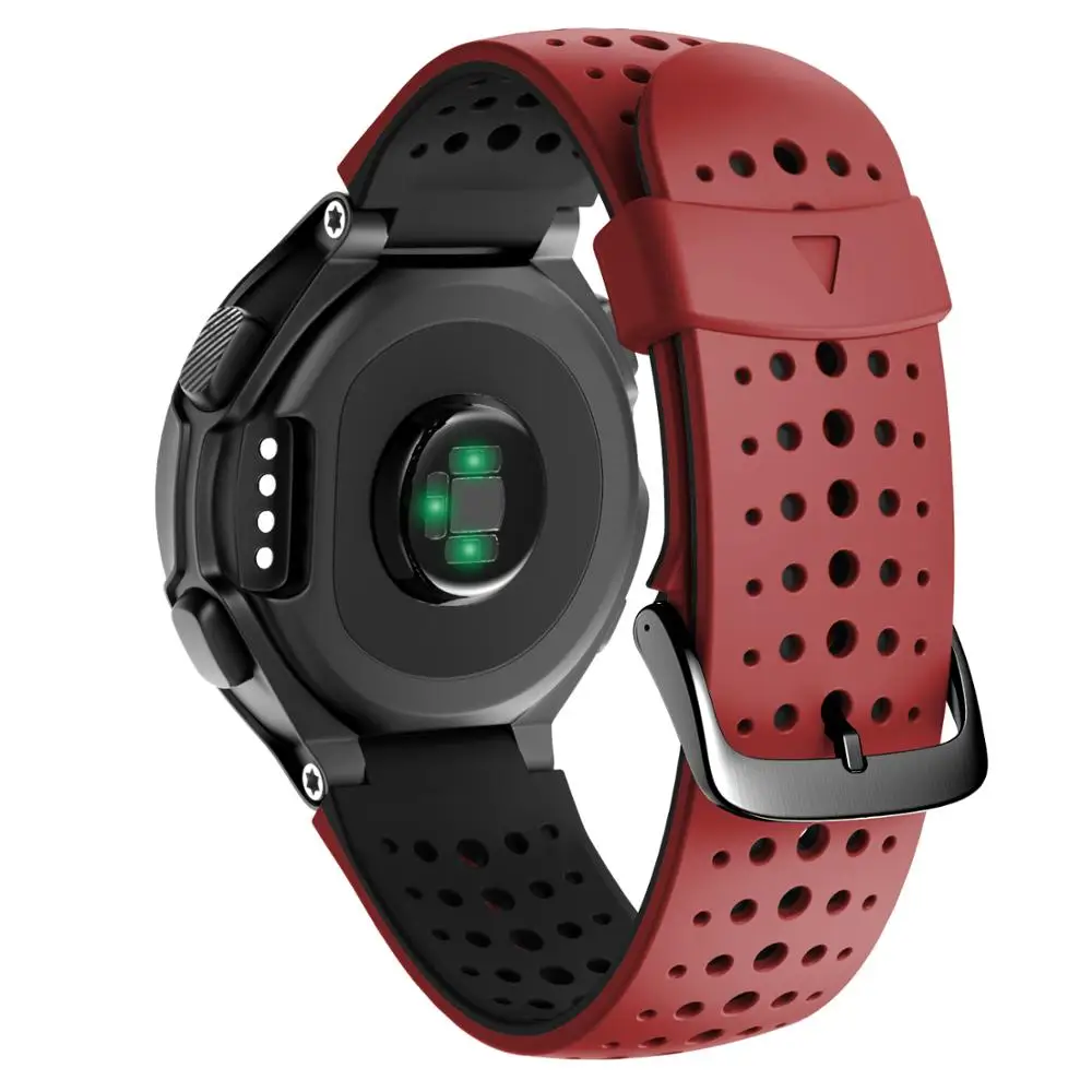 Silicone Strap with Black Buckle Two-color for Garmin Forerunner 220 230 235 620 630 735XT Smart Watch High Quality
Silicone Strap with Black Buckle Two-color for Garmin Forerunner 220 230 235 620 630 735XT Smart Watch High Quality