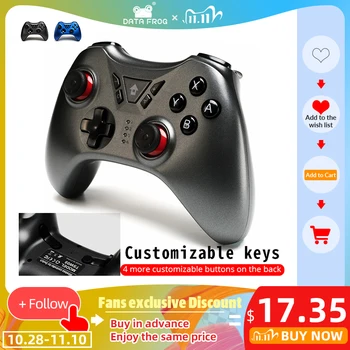 DATA FROG Wireless Bluetooth Gamepad For Nintendo Switch NS Pro Game Console Joystick Vibration Controller for Android/PC /PS3
DATA FROG Wireless Bluetooth Gamepad For Nintendo Switch NS Pro Game Console Joystick Vibration Controller for Android/PC /PS3