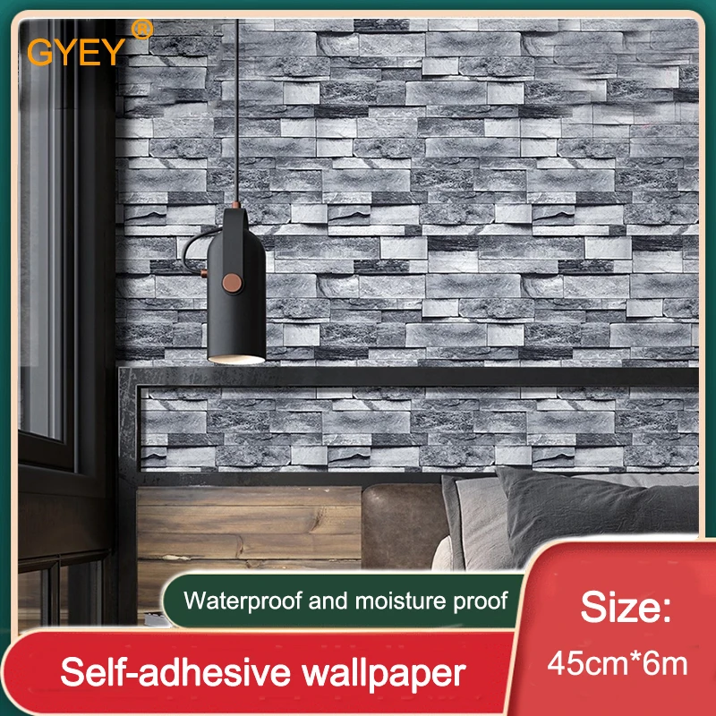 Retro 3D Stereo Simulation Brick Culture Brick Thickened Wall Sticker Self-adhesive Brick Pattern Hotel Background Wall Paper
Retro 3D Stereo Simulation Brick Culture Brick Thickened Wall Sticker Self-adhesive Brick Pattern Hotel Background Wall Paper