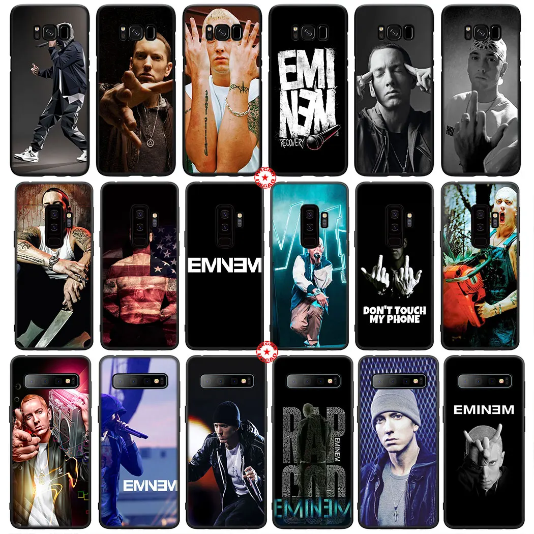 Мягкий силиконовый чехол Y26 Eminem для Samsung Galaxy Note 8 9 S10 S9 S8 Plus Lite S10E S6 S7 Edge|Бамперы| |