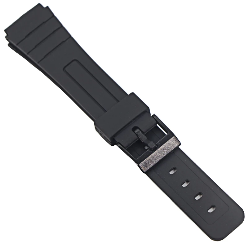 Силиконовый браслет для наручных часов casio 16 мм 18 20 сменный ремешок электронных