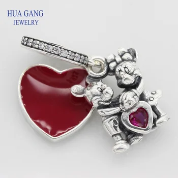Popular Jewelry 100% 925 Sterling Silver Disney Charm Love Mickey Charm Beads Fit Pandora Bracelet DIY Crafted Beads
Popular Jewelry 100% 925 Sterling Silver Disney Charm Love Mickey Charm Beads Fit Pandora Bracelet DIY Crafted Beads