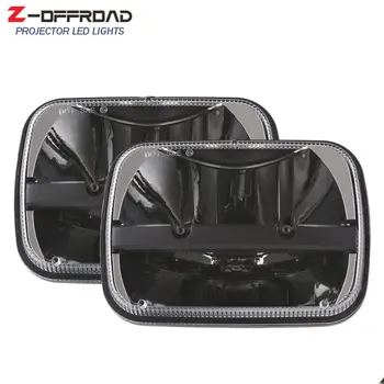 2pcs 5x7Inch LED 12V 24V Truck Headlight For Jeep 1987 to 1995 YJ Wrangler 6x7" Square Headlamp for H6014 / H6052 / H6054 / 6054 
2pcs 5x7Inch LED 12V 24V Truck Headlight For Jeep 1987 to 1995 YJ Wrangler 6x7" Square Headlamp for H6014 / H6052 / H6054 / 6054