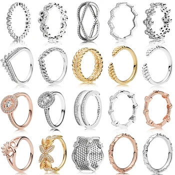 NEW 2019 100% 925 Sterling Silver Rose Gold Shine Circle of Seeds Lace of Love Ring for Europe Women Original Fashion Jewelry
NEW 2019 100% 925 Sterling Silver Rose Gold Shine Circle of Seeds Lace of Love Ring for Europe Women Original Fashion Jewelry