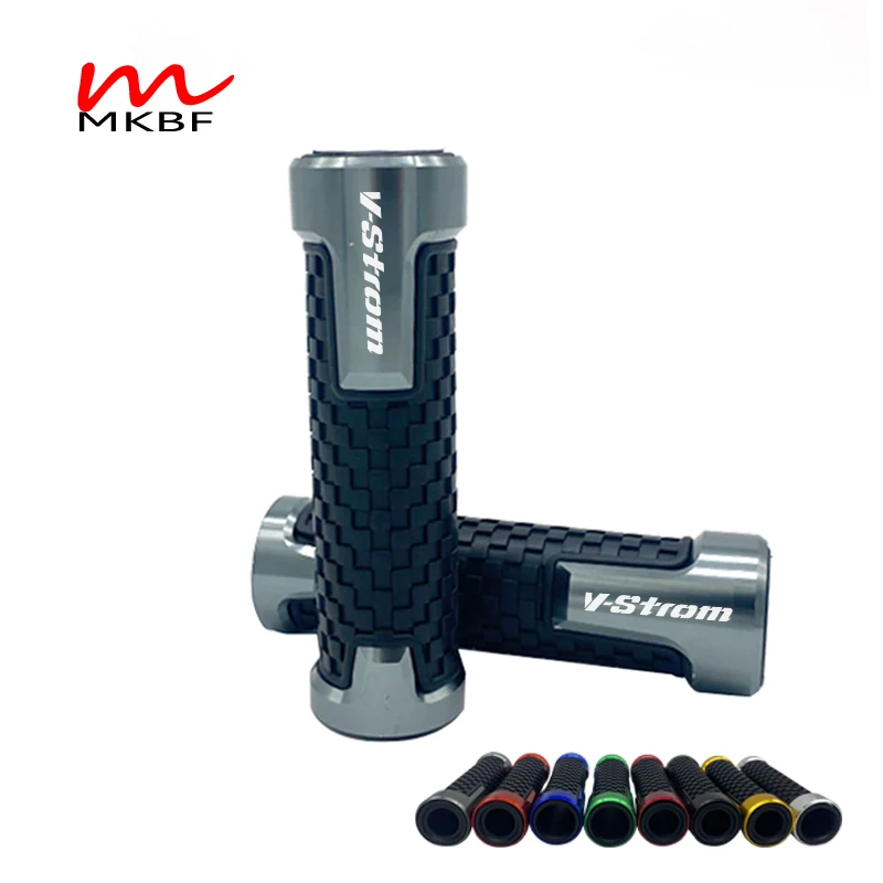Motorcycle 7/8 " 22mm handlebar grip handle bar grips for s uzuki v-strom650 v-strom 650 dl650 2004 -2012 With logo v-strom
Motorcycle 7/8 " 22mm handlebar grip handle bar grips for s uzuki v-strom650 v-strom 650 dl650 2004 -2012 With logo v-strom