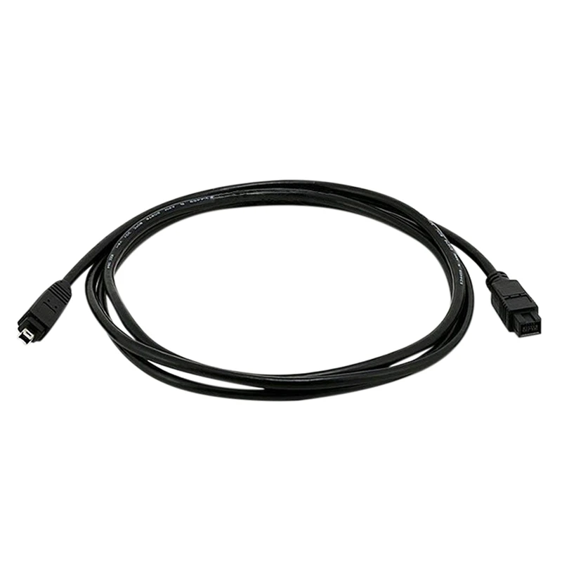 Фото Черный IEEE 1394 Firewire 800 к 400 кабель 9 Pin/4Pin папа/Папа 10 футов | Электроника