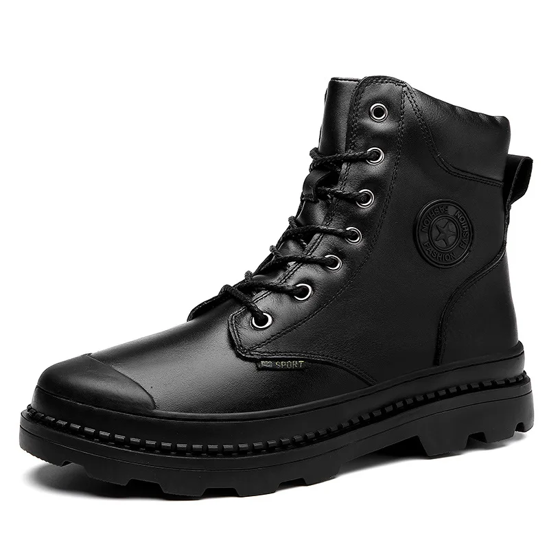 Warm Fur Snow Boots Men Winter Shoes Mens Leather Shoe Ankle Cowboy Waterproof shose Man Motorcycle Casual Boot 2019 Footwear
Warm Fur Snow Boots Men Winter Shoes Mens Leather Shoe Ankle Cowboy Waterproof shose Man Motorcycle Casual Boot 2019 Footwear