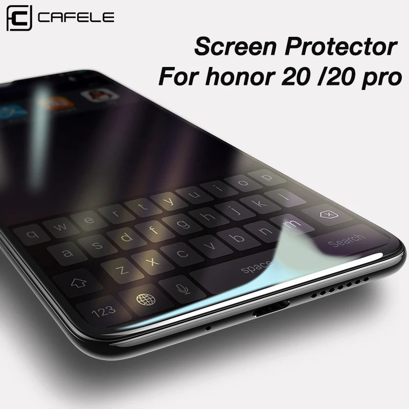 CAFELE Tempered Glass for huawei honor 20 pro 10 9 v10 Screen Protector 2.5D Edge HD Clean Protective Glass for honor 20
CAFELE Tempered Glass for huawei honor 20 pro 10 9 v10 Screen Protector 2.5D Edge HD Clean Protective Glass for honor 20