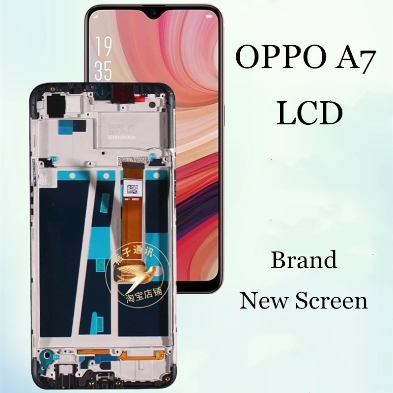 For OPPO A7 LCD Display without Frame Touch Screen Digitizer Assembly Replacement No Dead Pixel Assembly For OPPO A7
For OPPO A7 LCD Display without Frame Touch Screen Digitizer Assembly Replacement No Dead Pixel Assembly For OPPO A7