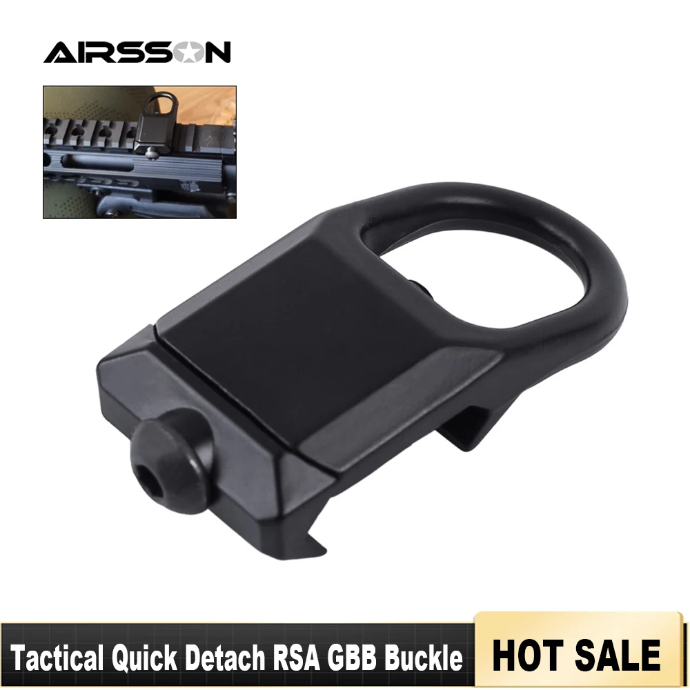 Tactical Quick Detach RSA GBB Buckle QD Sling Swivel Mount Adapter Fit 20mm Picatinny Rail Hunting Airsoft Rifle Gun Accessories
Tactical Quick Detach RSA GBB Buckle QD Sling Swivel Mount Adapter Fit 20mm Picatinny Rail Hunting Airsoft Rifle Gun Accessories