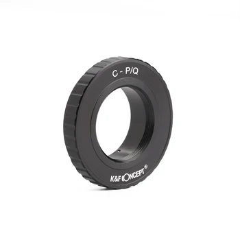 K&F Concept Authority C-P / Q Adapter lens adapter for C Mount lens on Pentax Q-S1 Q10 Q7 Q DSLR camera
K&F Concept Authority C-P / Q Adapter lens adapter for C Mount lens on Pentax Q-S1 Q10 Q7 Q DSLR camera