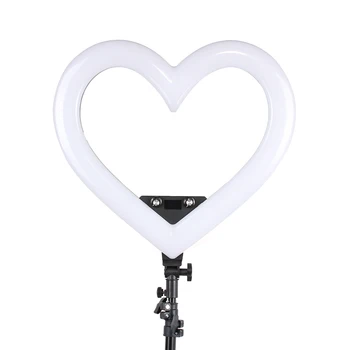 Pixco RL-290 19'' Colorful Heart-Shaped LED Ring Light Photography 48W 3200K-6000K 290pcs Bulbs
Pixco RL-290 19'' Colorful Heart-Shaped LED Ring Light Photography 48W 3200K-6000K 290pcs Bulbs