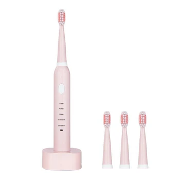 SA-86 Electric Toothbrush USB Rechargeable Toothbrush High Frequency Timing 5 modes Adjustable Waterproof 4 Brush Heads
SA-86 Electric Toothbrush USB Rechargeable Toothbrush High Frequency Timing 5 modes Adjustable Waterproof 4 Brush Heads