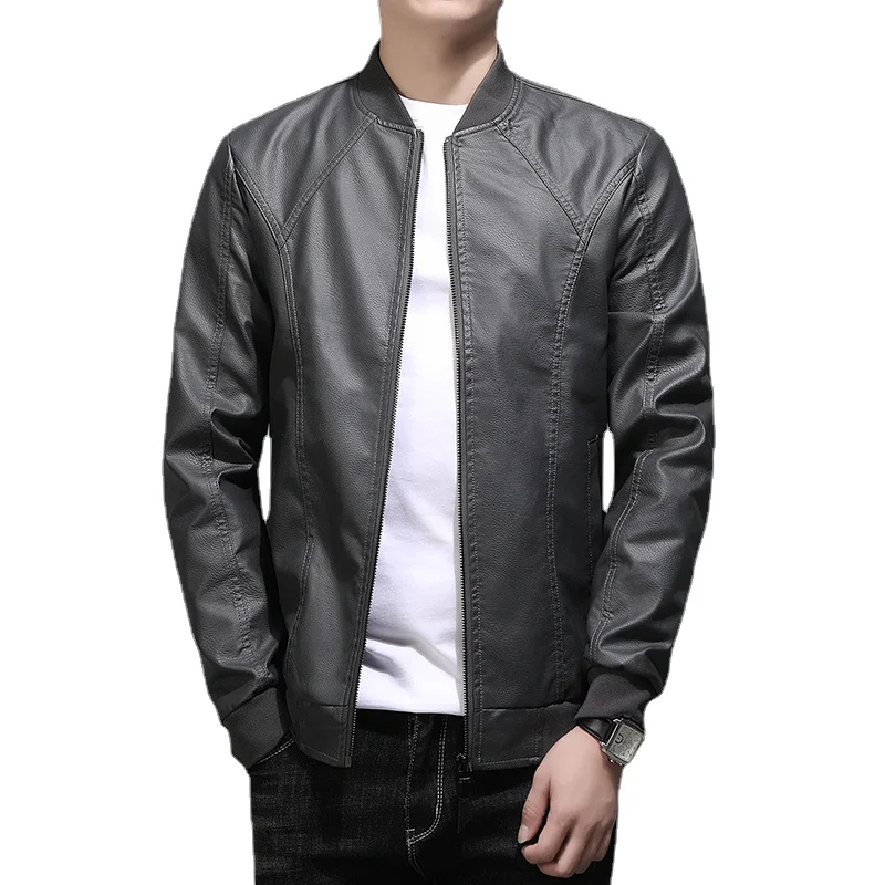 HAWAIFISH Men's Leather Jacket And Coat Autumn Plus Size Youth Motorcycle Leather Jacket Men's Winter Jacket
HAWAIFISH Men's Leather Jacket And Coat Autumn Plus Size Youth Motorcycle Leather Jacket Men's Winter Jacket