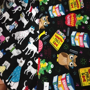 110cm Wide Cartoon Print Fabric Per Meter Cotton Fabrics for Needlework DIY Patchwork Quilting Kid Bedding Sewing Cloth Material
110cm Wide Cartoon Print Fabric Per Meter Cotton Fabrics for Needlework DIY Patchwork Quilting Kid Bedding Sewing Cloth Material