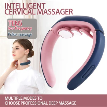 Electric Pulse Back and Neck Massager Far Infrared Pain Relief Tool Health Care Relaxation Heating Smart Wearable Massage Tool
Electric Pulse Back and Neck Massager Far Infrared Pain Relief Tool Health Care Relaxation Heating Smart Wearable Massage Tool
