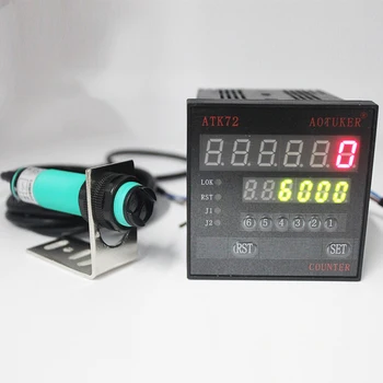 Pipeline Counter Photoelectric Infrared Switch Counter Six-digit Band Control Output Stop Start Induction of Opaque Objects
Pipeline Counter Photoelectric Infrared Switch Counter Six-digit Band Control Output Stop Start Induction of Opaque Objects