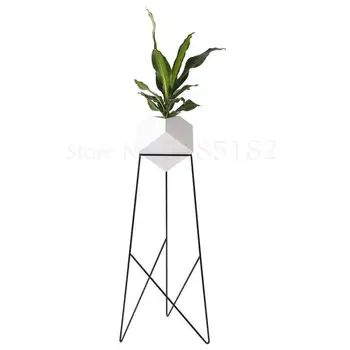 Nordic designer style iron creative modern minimalist living room bedroom floor flower stand home decoration green dill flower p
Nordic designer style iron creative modern minimalist living room bedroom floor flower stand home decoration green dill flower p