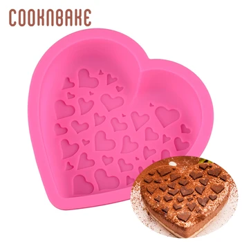 COOKNBAKE Silicone Mold for Cake heart shape cupcake pastry baking form small Cake bread pudding form DIY birthday wedding
COOKNBAKE Silicone Mold for Cake heart shape cupcake pastry baking form small Cake bread pudding form DIY birthday wedding