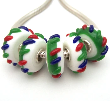 JGWG2225 5X 100% Authenticity S925 Sterling Silver Beads Murano Glass beads Fit European Charms Bracelet diy jewelry Lampwork
JGWG2225 5X 100% Authenticity S925 Sterling Silver Beads Murano Glass beads Fit European Charms Bracelet diy jewelry Lampwork