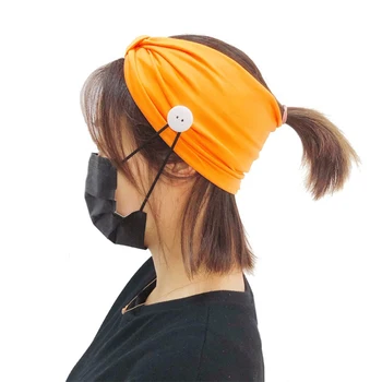 2020 Fashion Cotton Button Headband Yoga Running Sport Workout Turban Hair Band Mask Partner For Doctors Nurses Mask Accessories
2020 Fashion Cotton Button Headband Yoga Running Sport Workout Turban Hair Band Mask Partner For Doctors Nurses Mask Accessories
