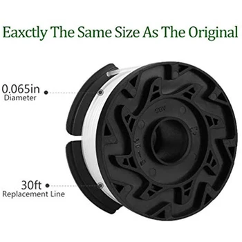 3pcs/set Line Replacement Hand-winding Durable Nylon Garden Tool Fittings Trimmer Spools String For Black And Decker
3pcs/set Line Replacement Hand-winding Durable Nylon Garden Tool Fittings Trimmer Spools String For Black And Decker