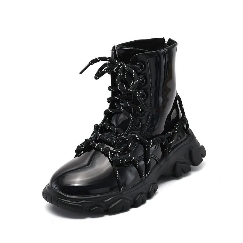 Children's Shoes New Girls Snow Boots Cotton Leather Kids Martin Boot Warm Casual Spring/autumn Children's Boots
Children's Shoes New Girls Snow Boots Cotton Leather Kids Martin Boot Warm Casual Spring/autumn Children's Boots