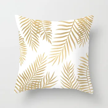 Fuwatacchi Rose Gold Leaf Branch Pillow Cover Plant Cushion Cover for Decor Home Sofa Chair Decorative Square Linen Pillowcase
Fuwatacchi Rose Gold Leaf Branch Pillow Cover Plant Cushion Cover for Decor Home Sofa Chair Decorative Square Linen Pillowcase