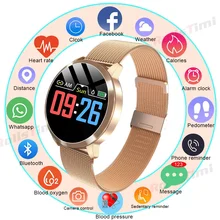 2021 Smart Watch Women Sport Fitness Tracker Men Smart watch For Android iOS Waterproof Heart Rate Monitor Lady Watch IP67
2021 Smart Watch Women Sport Fitness Tracker Men Smart watch For Android iOS Waterproof Heart Rate Monitor Lady Watch IP67