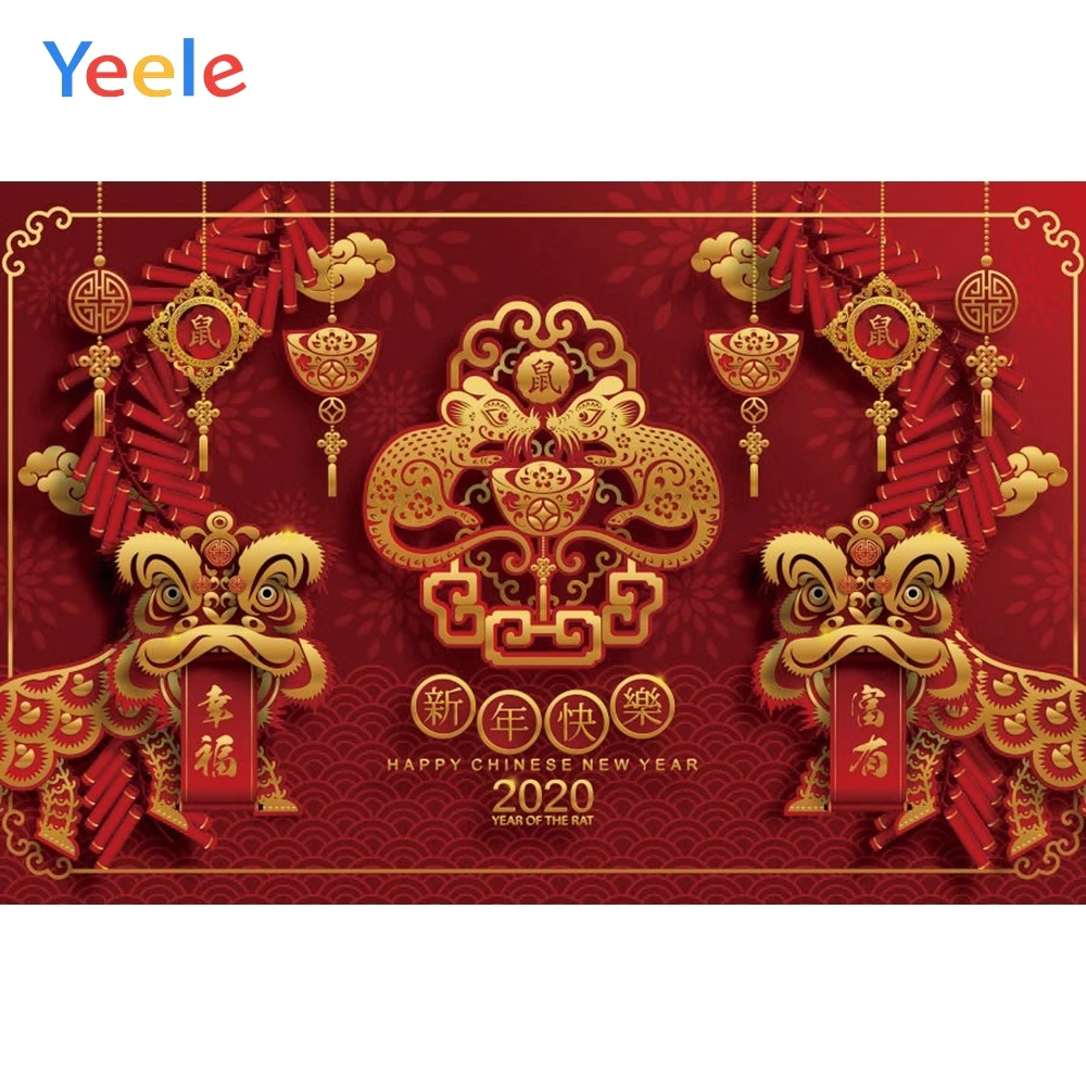 Chinese New Year Backdrop Red Mouse Lion Dance Firecracker Photography Background For Photo Studio Baby Photophone Photocall
Chinese New Year Backdrop Red Mouse Lion Dance Firecracker Photography Background For Photo Studio Baby Photophone Photocall