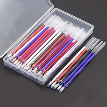 1Pc Heat Erase Pen with 40Pcs High Temperature Disappearing Fabric Marker Refills for Fabric DIY Craft Tailoring Accessories
1Pc Heat Erase Pen with 40Pcs High Temperature Disappearing Fabric Marker Refills for Fabric DIY Craft Tailoring Accessories