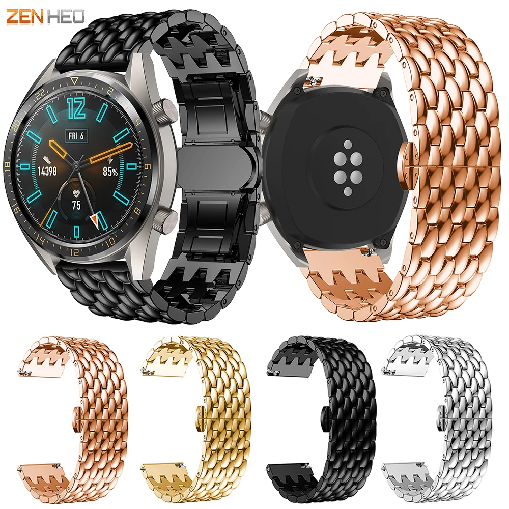 For Huawei Watch GT/GT2 Pro/GT2 46mm Bracelet Strap Replacement Stainless Steel Watch Band For Huawei Honor Watch GS Pro
For Huawei Watch GT/GT2 Pro/GT2 46mm Bracelet Strap Replacement Stainless Steel Watch Band For Huawei Honor Watch GS Pro