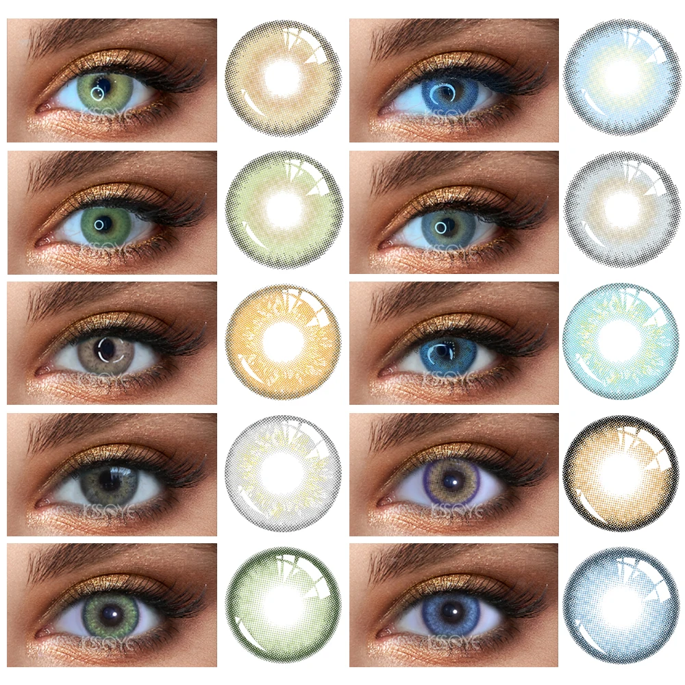 Ksseye 1Pair(2pcs) SuperHighlight ICELAND GREEN Cover Deep Eyes Color Contact lenses Soft Contact lens Beautiful Pupil Ksseye 1Pair(2pcs) SuperHighlight ICELAND GREEN Cover Deep Eyes Color Contact lenses Soft Contact lens Beautiful Pupil