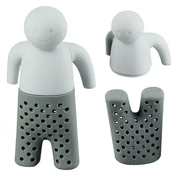 Silicone Tea Strainer Tea Leak Bag Creative Tea Infuser Filter Universal Cute Mister for Brewing Making Teapot
Silicone Tea Strainer Tea Leak Bag Creative Tea Infuser Filter Universal Cute Mister for Brewing Making Teapot